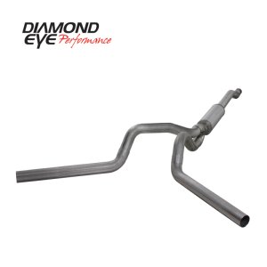 Ford F350 Performance Exhaust - Diamond Eye Performance - Cat Back - `03-`07